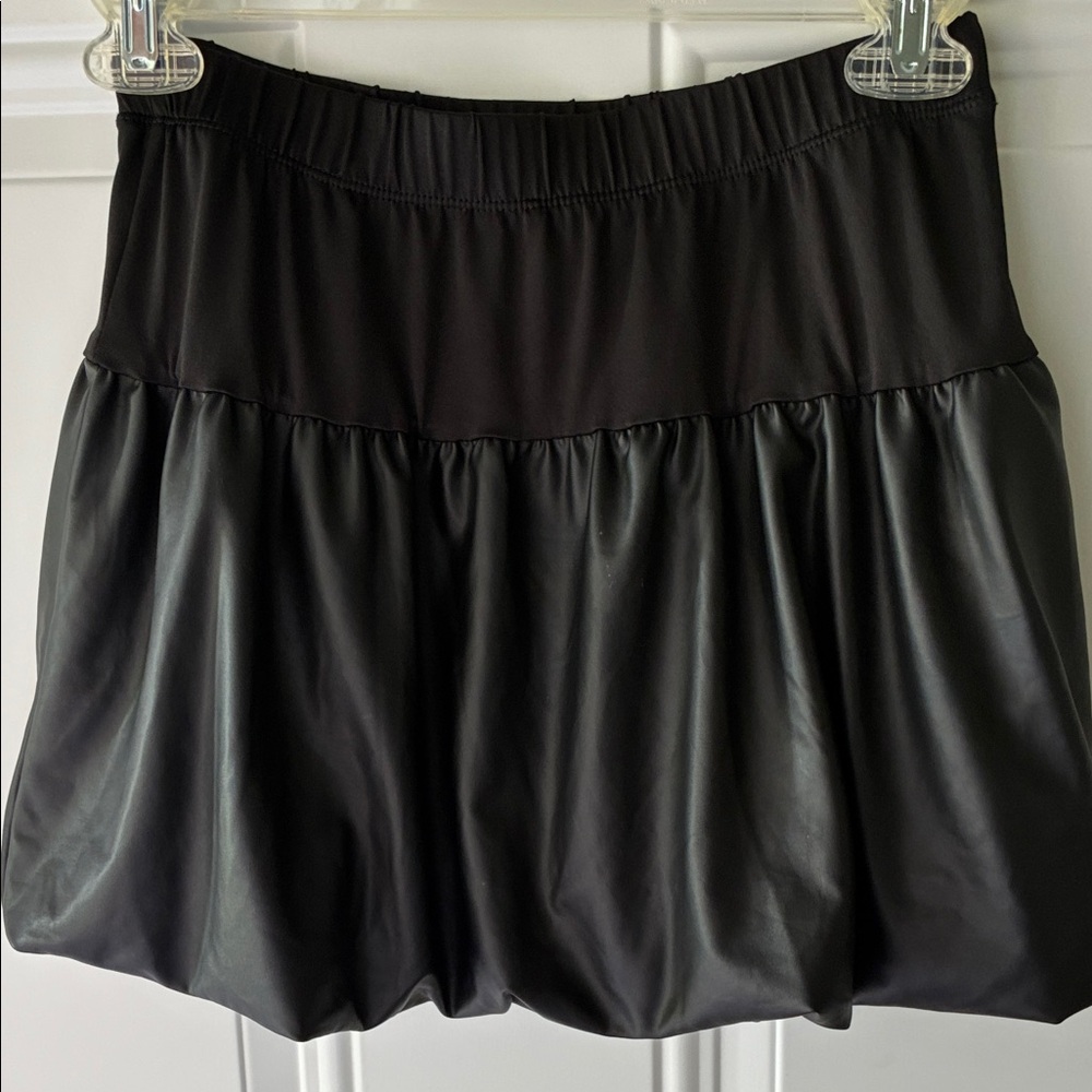 Classic Black Bubble Skirt - Kids